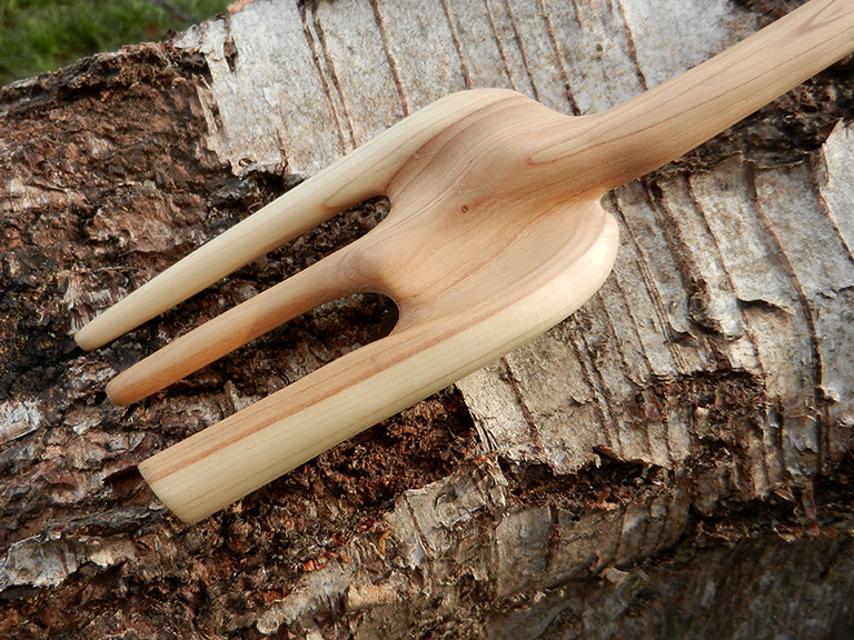 houten vork