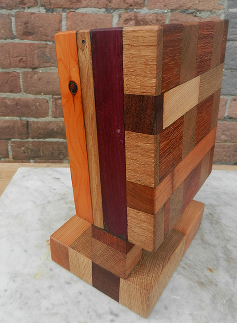 messenblok van hout